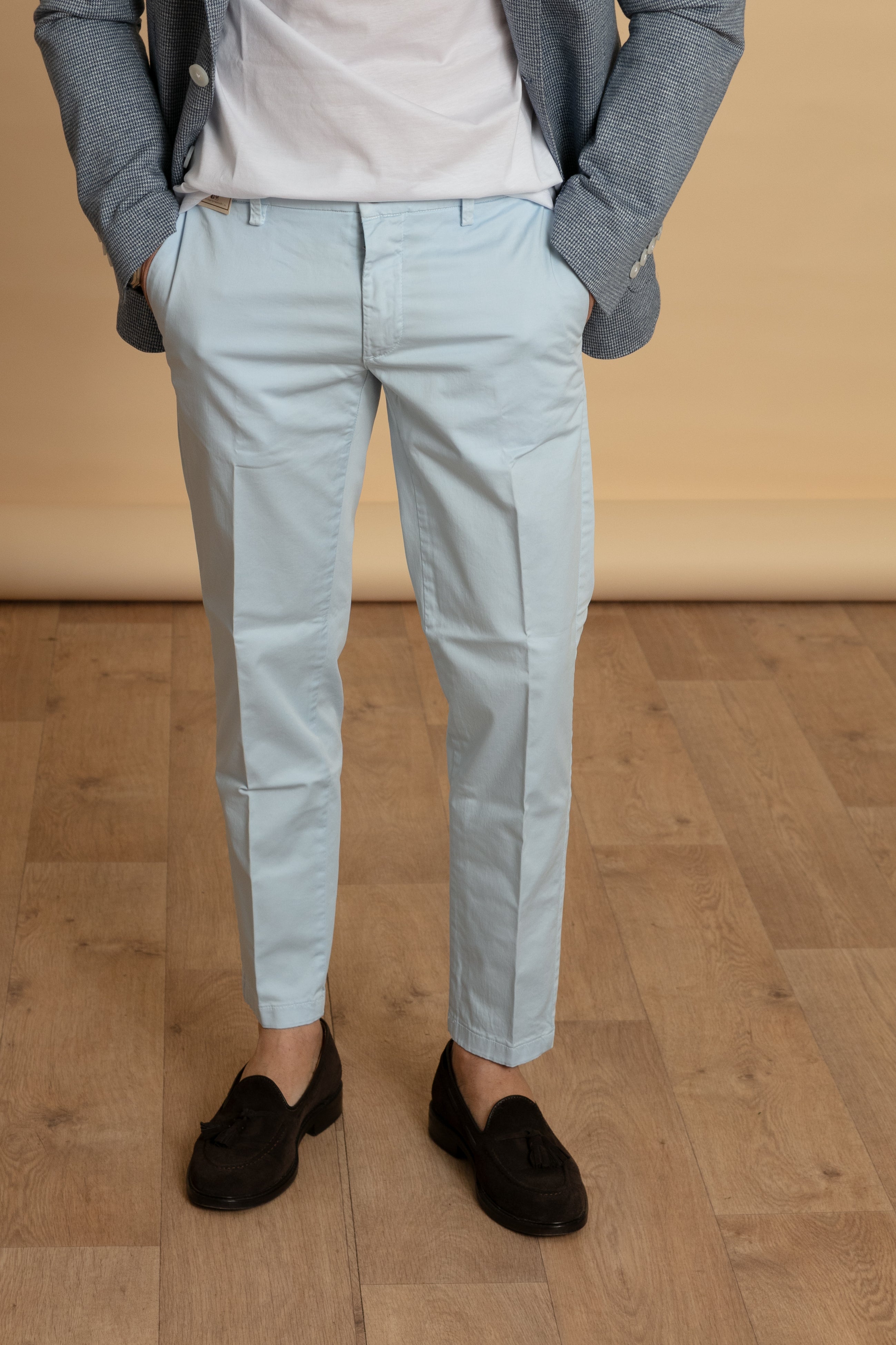 Pantalone Principe Celeste