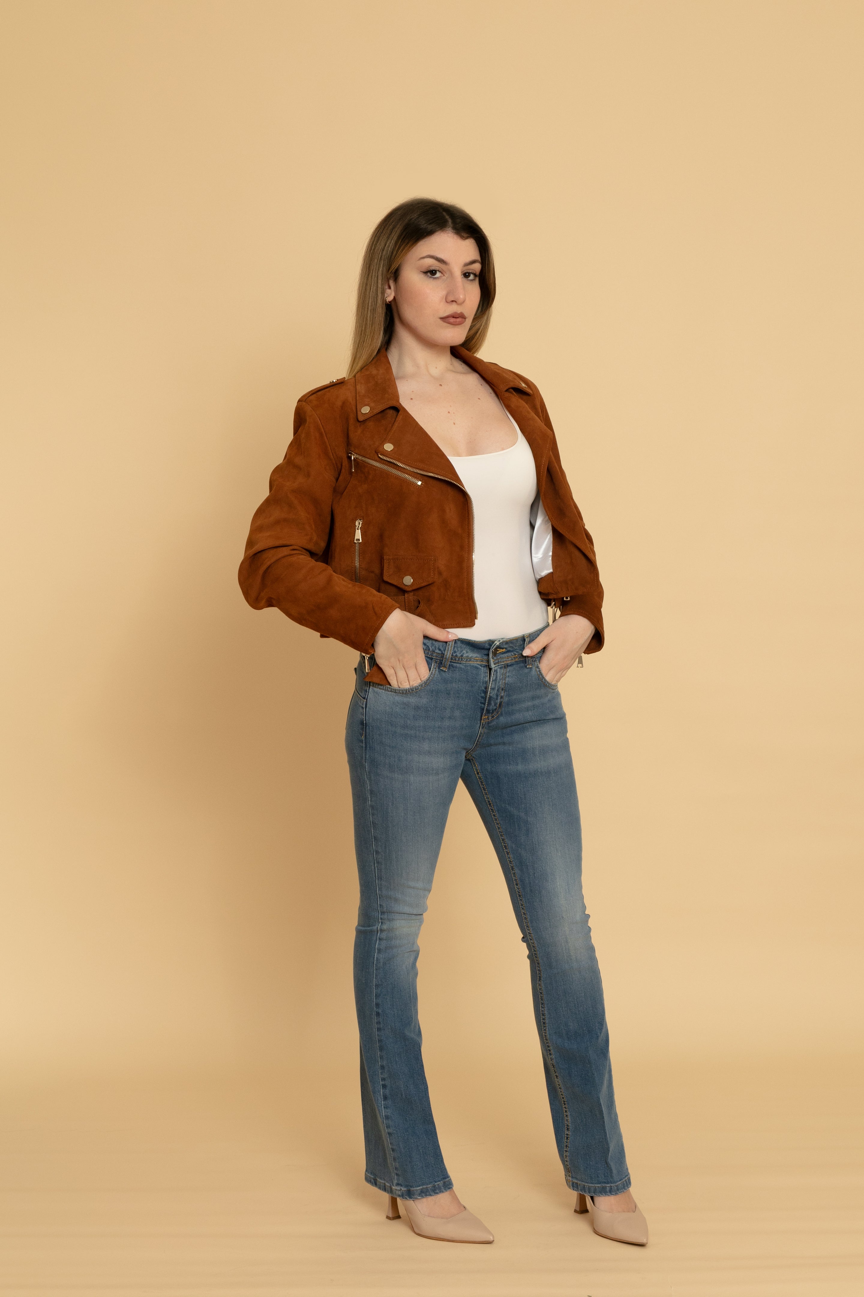 Pantalone tasca America donna